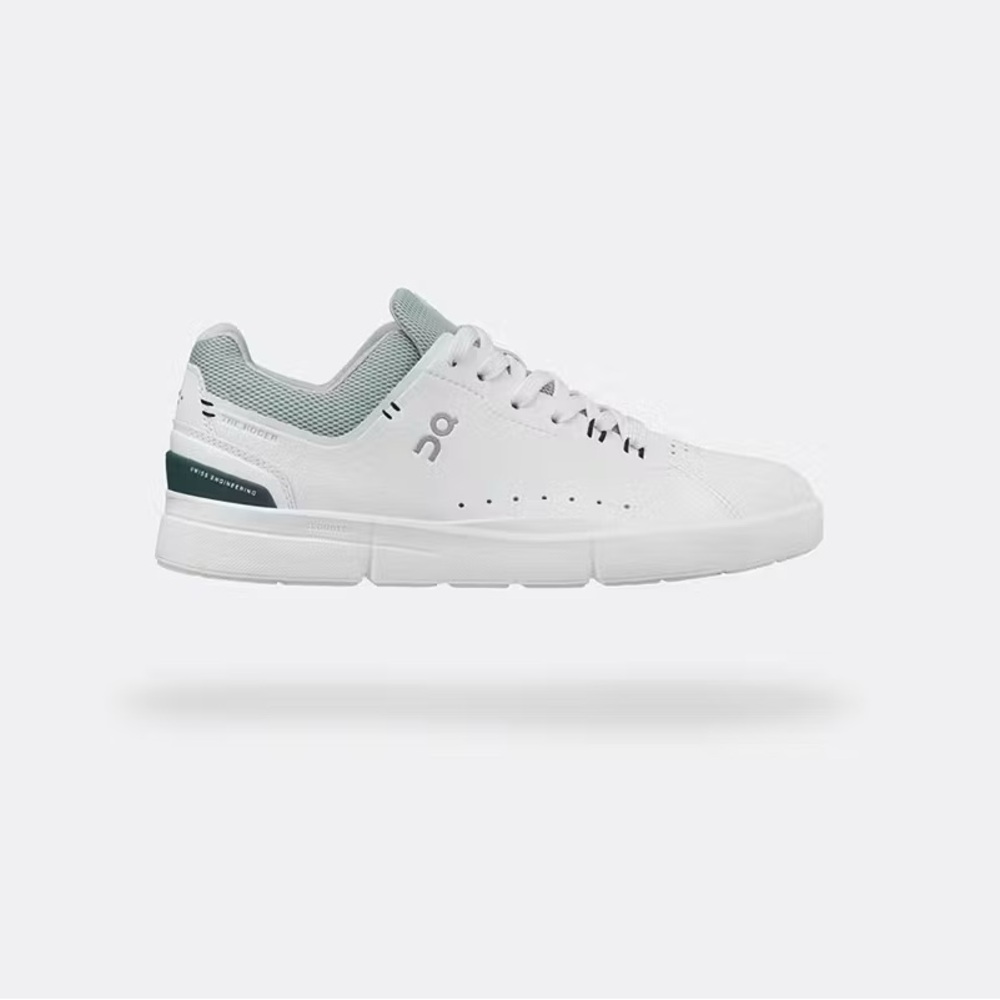 On Cloud Women’s Tennis Shoes The Roger Advantage White Juniper Size 11 EU 43